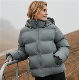 Fox C Puffer Jacket Grey